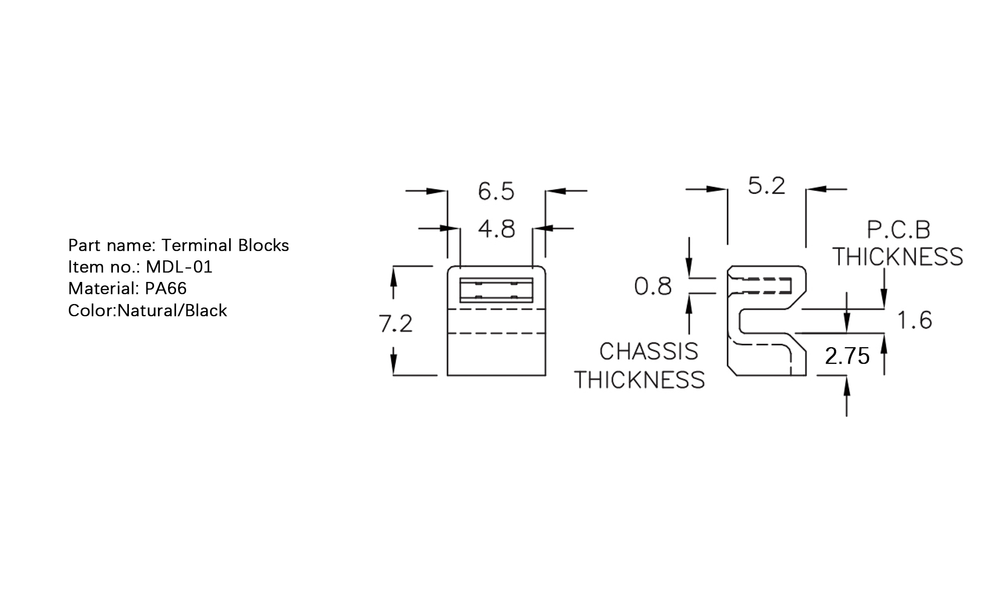 Terminal Blocks MDL-01